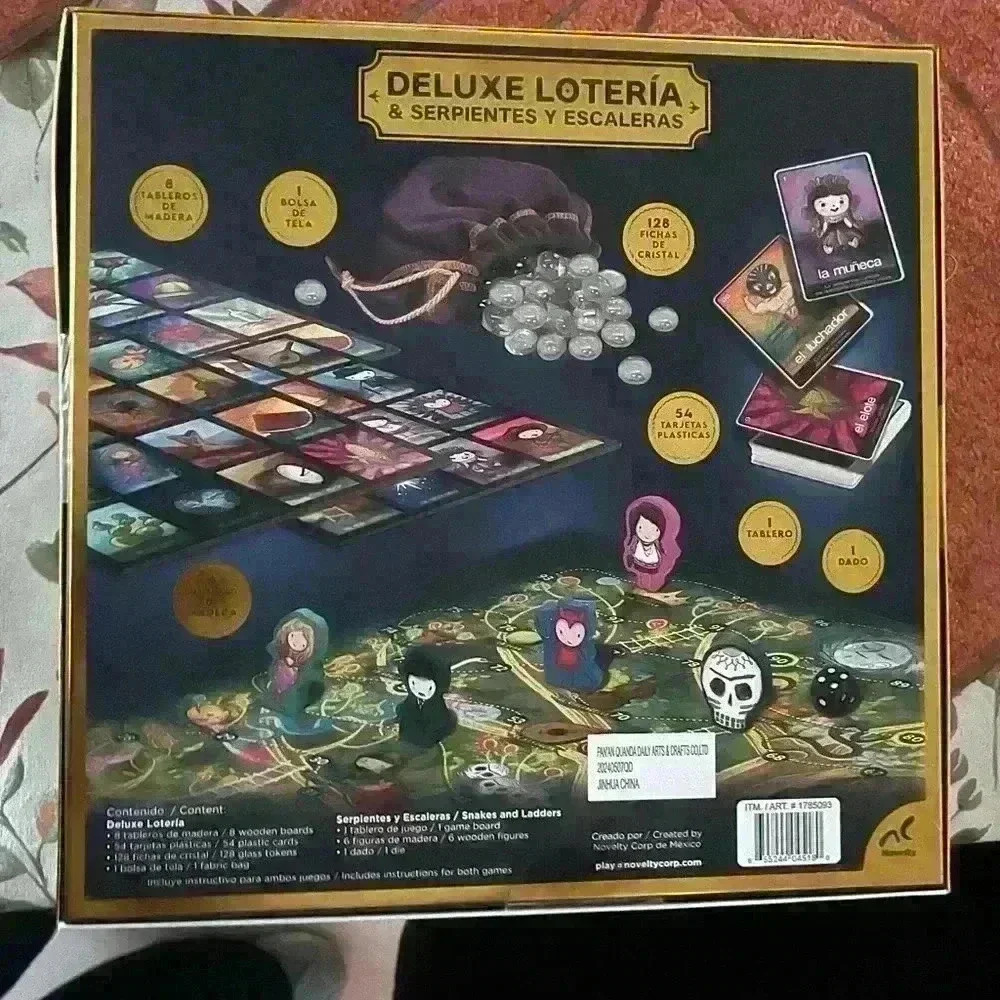 Deluxe Loteria & Serpientes y Escaleras game - Picture 5 of 6